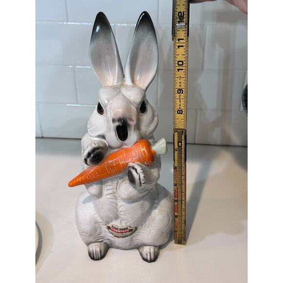 Barsottini Vino Rosso Harvey Rabbit Decanter 1969 Certaldo Italia 12'' - Picture 7 of 9